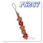 Flowers mobile phone strap